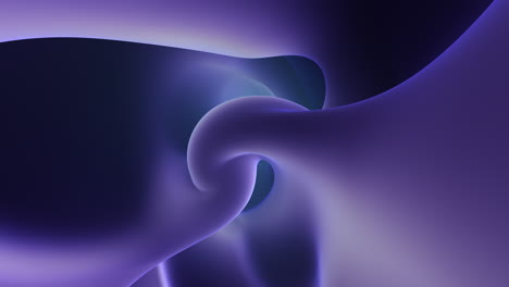 Ondas-Púrpuras-Abstractas-De-Fantasía-En-Patrón-Espiral-En-Degradado-Colorido