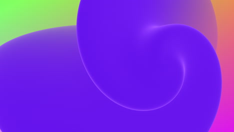 Fantasy-abstract-purple-geometric-shape-on-gradient