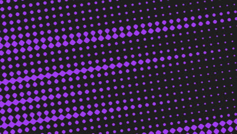 Einfarbige-Violette-Punkte-Im-Reihenmuster