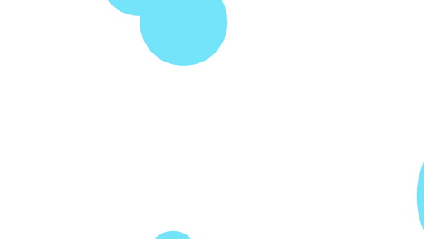 Blue-circles-pattern-on-white-gradient