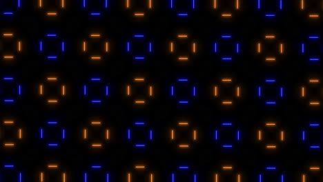 Digital-neon-led-lines-pattern
