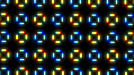 Digital-neon-led-dots-pattern-with-glitch-effect