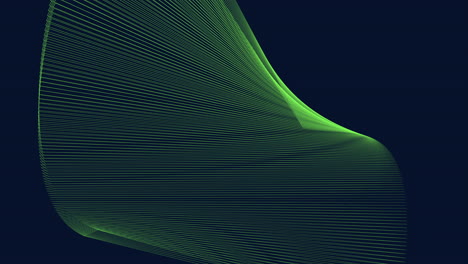 Futuristic-and-spiral-green-geometric-lines-in-dark-galaxy