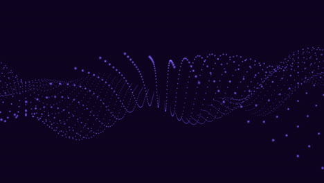 Neon-abstract-audio-waves-pattern-on-black-gradient