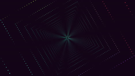 Illusion-abstract-neon-cubes-with-glitters-in-vertigo-dark-galaxy