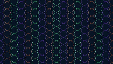 Seamless-neon-rainbow-geometric-rings-pattern-in-rows