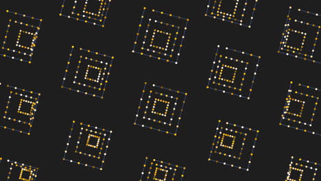 Digital-seamless-cubes-pattern-with-neon-dots-on-black-gradient