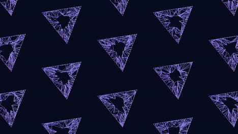 Digital-seamless-triangles-pattern-with-neon-dots-on-black-gradient