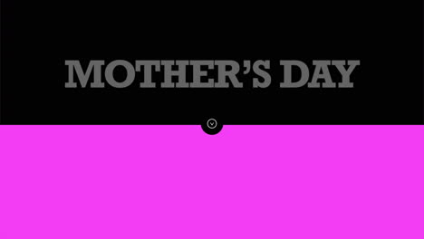 Moderner-Muttertagstext-Auf-Modischem-Farbverlauf-In-Schwarz-Und-Rosa
