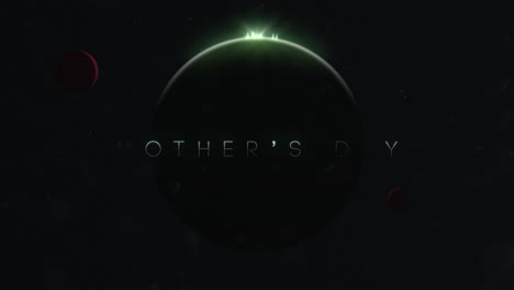 Mothers-Day-text-with-moon-and-flash-in-galaxy