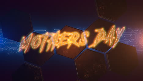 Mothers-Day-on-hexagons-pattern-with-cyberpunk-HUD-elements