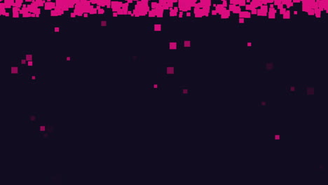 Fliegende-Retro-8-Bit-Pixel-Auf-Schwarzem-Farbverlauf