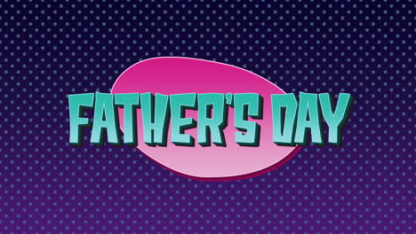 Fathers-Day-in-retro-style-with-dots-pattern