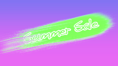 Summer-Sale-with-green-brushes-on-purple-gradient