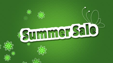 Summer-Sale-with-fly-green-flowers