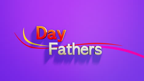 Moderner-Vatertagstext-Mit-Wellen-Auf-Modischem-Violettem-Farbverlauf
