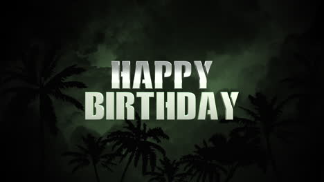 Happy-Birthday-with-tropical-trees-in-jungle