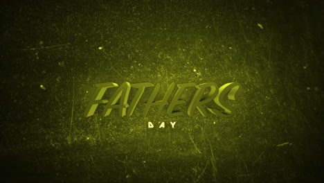 Monochrome-Fathers-Day-on-dark-yellow-gradient