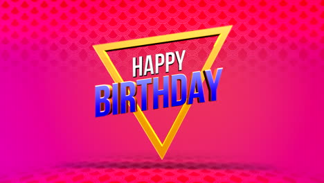 Modern-Happy-Birthday-with-triangle-on-red-gradient-geometric-pattern