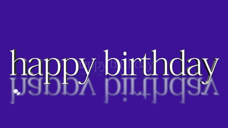 Rodando-Texto-De-Feliz-Cumpleaños-En-Degradado-Púrpura