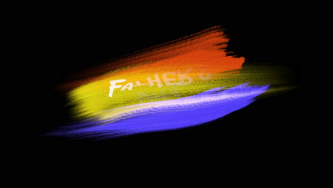 Fathers-Day-with-colorful-watercolor-brush-on-black-gradient