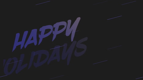 Happy-Holidays-text-with-lines-on-fashion-black-gradient