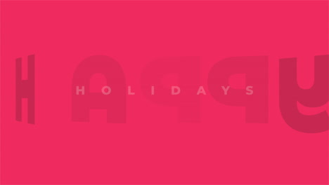 Happy-Holidays-text-on-fashion-red-gradient