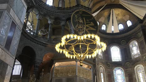 Hagia-Sophia-Kuppelbewegungskameraansicht