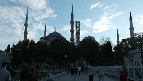 Blaue-Moschee-Sultanahmet-Istanbul-Türkei