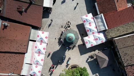 Aerial-Sebilj-Fountain-Sarajevo