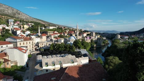 Historische-Ansicht-Der-Stadt-Mostar