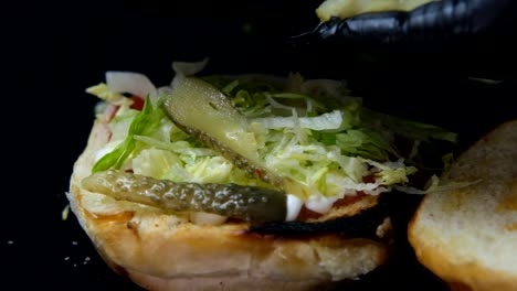 Pickled-hamburger-bun