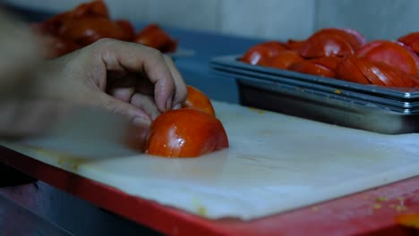 Cutting-red-vegetables
