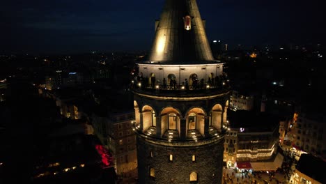 Illuminated-Galata-Tower