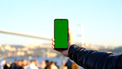 Green-Screen-Phone