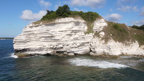 White-Cliff-Drone-View