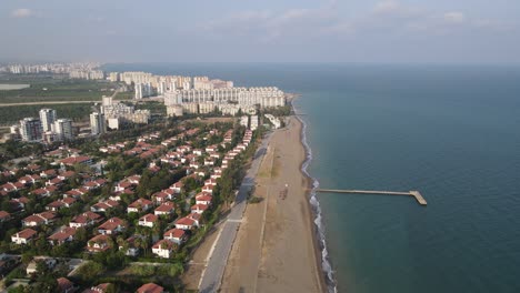 Seaside-City-Drone-View