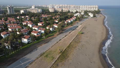 Seaside-Cityscape-Drone-View