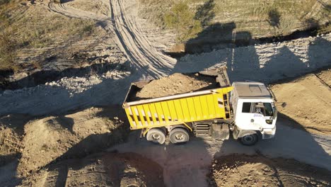 Truck-Unloads-Soil