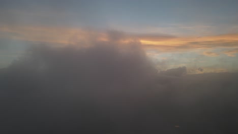 Clima-Nubes-Vista-De-Drones
