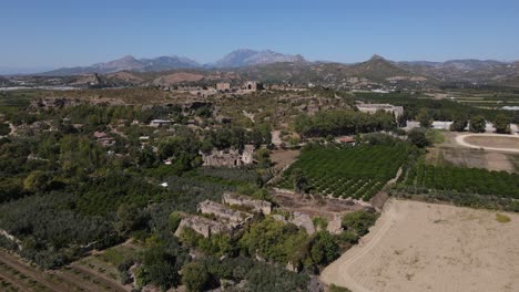 Historische-Ruinen-Von-Aspendos