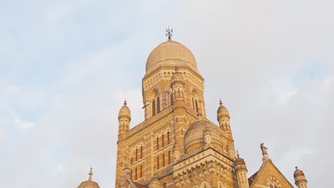 Außenansicht-Des-Brihanmumbai-Municipal-Corporation-Building-BMC-In-Mumbai,-Indien-2