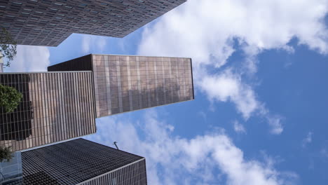 Vertical-imelapse-of-barcelona's-tech-district-buildings