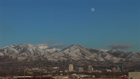 Totale-Aufnahme-Von-Salt-Lake-City,-Utah