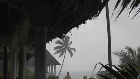 Rain-pours-down-on-a-tropical-beach-resort-1