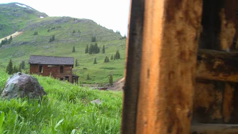A-nice-traveling-shot-reveals-the-ghost-town-at-Animas-Forks-Colorado