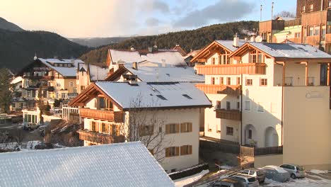 A-snowbound-Tyrolean-village-in-the-Alps-in-Austria-Switzerland-Italy-Slovenia-or-an-Eastern-European-country