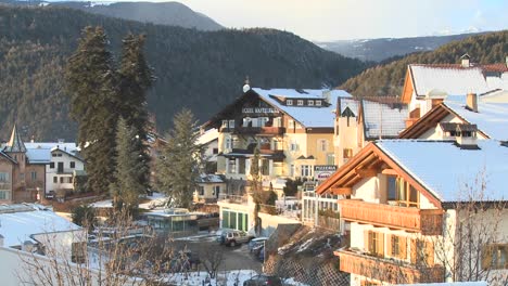 A-snowbound-Tyrolean-village-in-the-Alps-in-Austria-Switzerland-Italy-Slovenia-or-an-Eastern-European-country-1