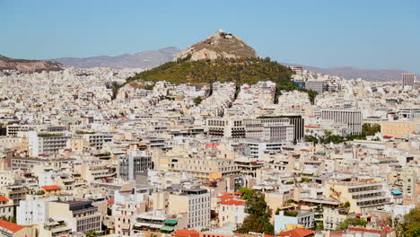Wide-establishing-shot-of-Athens-Greece-in-sunshine-1