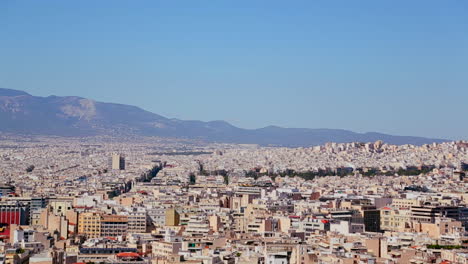 Weitwinkelaufnahme-Von-Athen-Griechenland-Bei-Strahlendem-Sonnenschein-1